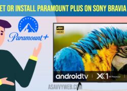 How to Get or Install Paramount Plus on Sony Bravia Smart tv
