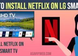 Install Netflix on LG Smart tv