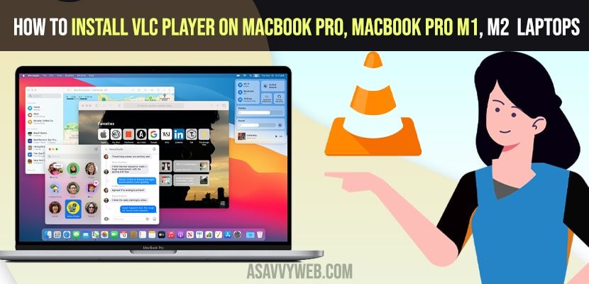 Install VLC Player on Macbook Pro, Macbook Pro