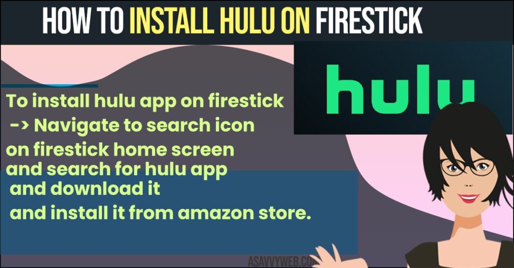 Install Hulu on Firestick