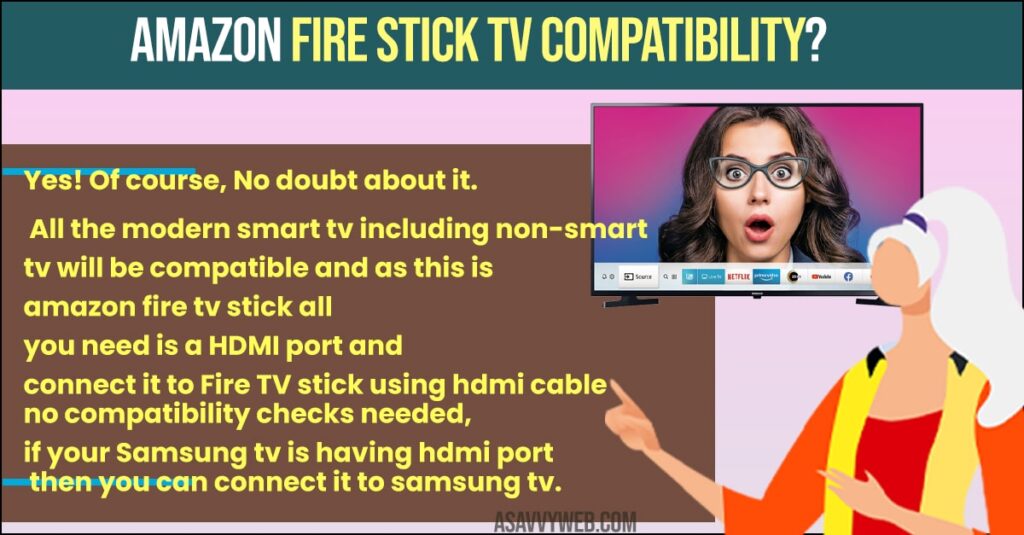 Connect Firestick To Samsung Smart TV