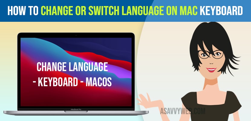 How to Change or Switch Language on Mac Keyboard