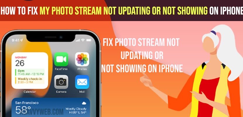 Fix My Photo Stream Not Updating or Not Showing on iPhone