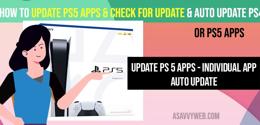 Update PS5 Apps