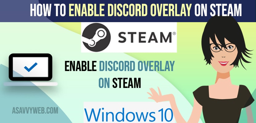 Enable Discord Overlay on Steam