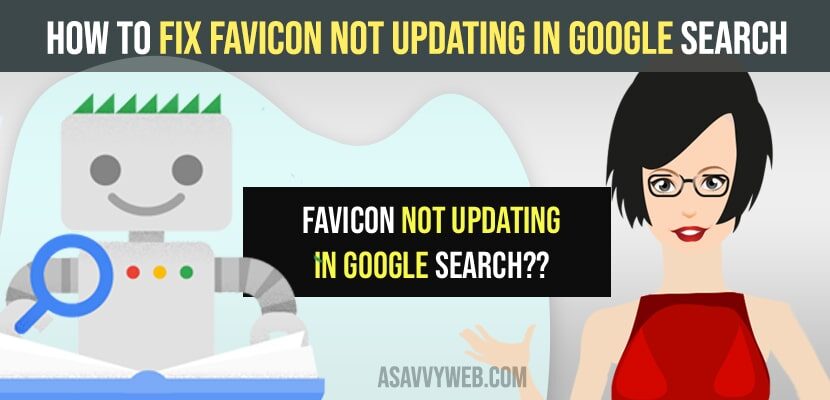 Favicon Not Updating in Google Search