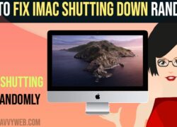 Fix iMac Shutting Down Randomly