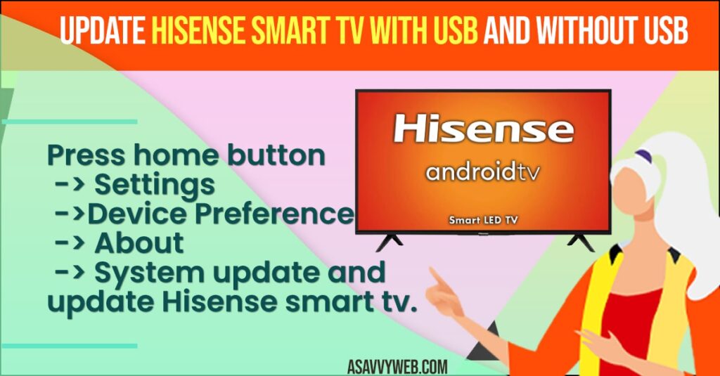Update Hisense smart tv