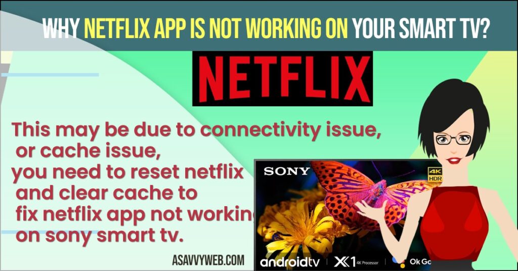 Why Netflix App is not working on Your Smart tv?