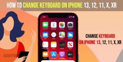Change Keyboard on iPhone 13