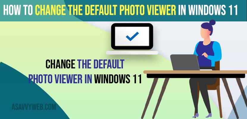 Change the Default Photo Viewer in Windows 11