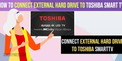 Connect External Hard Drive to Toshiba Smart tv