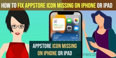 Fix AppStore iCon missing on iPhone or iPad