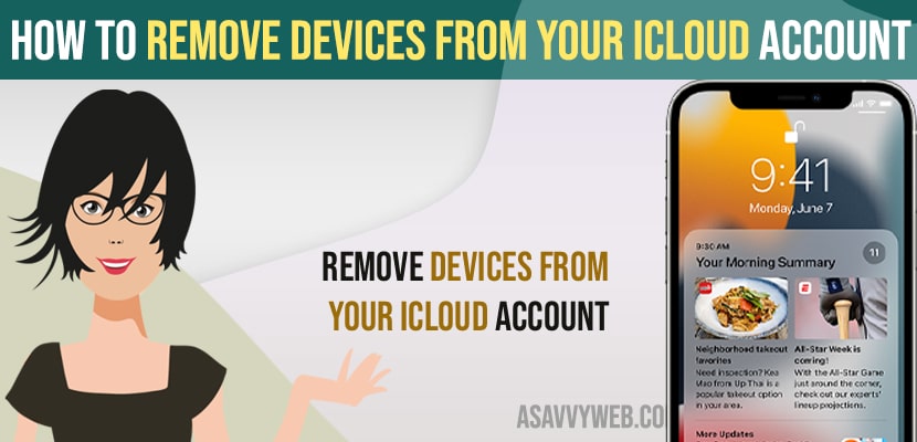 Remove Devices from Your iCloud Account