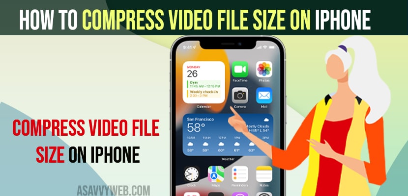 Compress Video File Size on iPhone