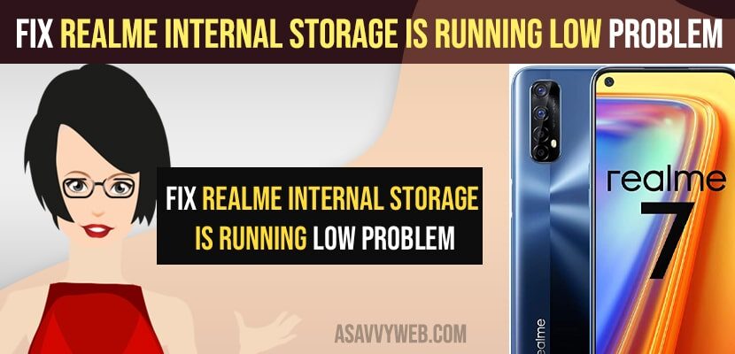 Fix Realme Internal Storage is Running Low Problem