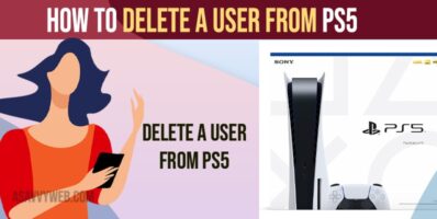 Delete a User from PS5