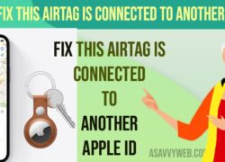 Fix This AirTag is Connected to Another Apple ID