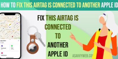 Fix This AirTag is Connected to Another Apple ID