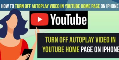Turn Off AutoPlay Video in YouTube Home Page on iPhone