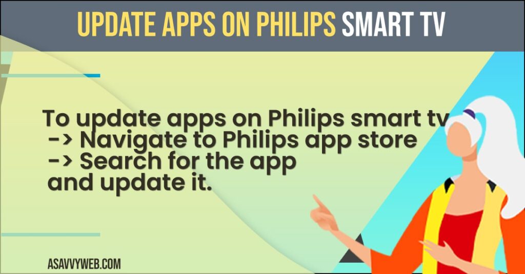 How to Update Apps on Philips Smart TV