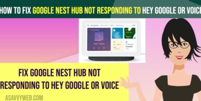 Fix Google Nest Hub Not Responding To Hey Google or Voice