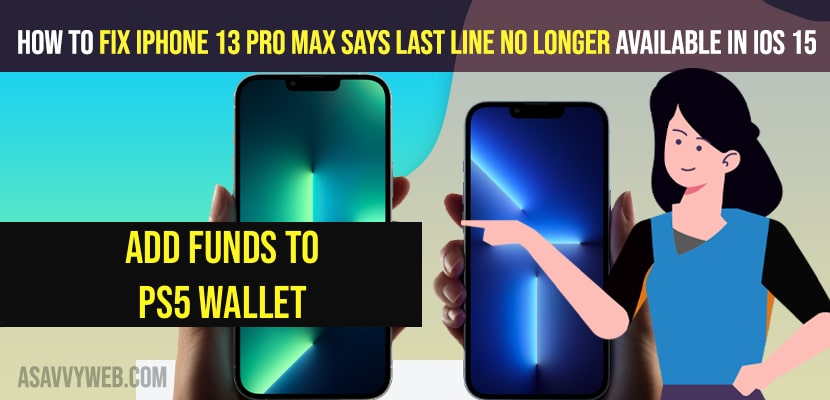 Fix iPhone 13 Pro Max says Last Line No Longer Available in iOS 15