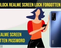 Unlock Realme screen Lock Forgotten Password