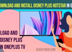 Download and Install Disney Plus hotstar in oneplus tv