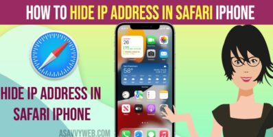 How To Hide IP Address In Safari iPhone