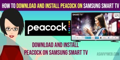 Download and install peacock on Samsung smart tv
