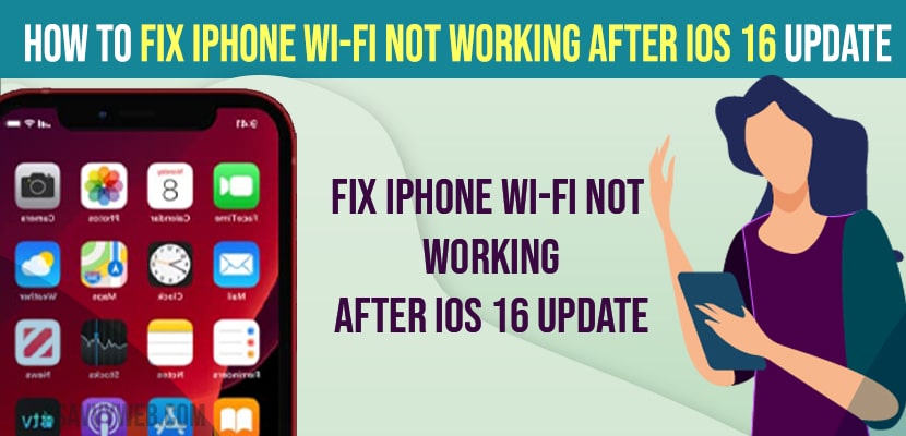 ix iPhone Wi-Fi not Working After iOS 16 Update