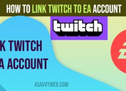 Link Twitch to EA Account