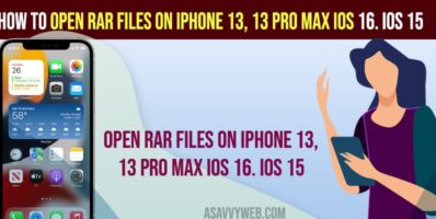 How to Open Rar Files on iphone 13, 13 pro max iOS 16. iOS 15