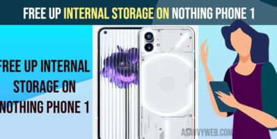 Free Up Internal Storage on Nothing Phone 1