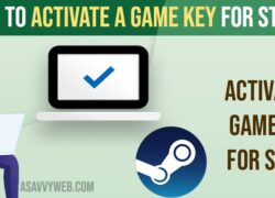 Activate a Game Key for Steam