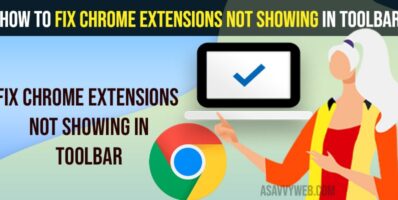 Fix Chrome Extensions Not Showing in Toolbar