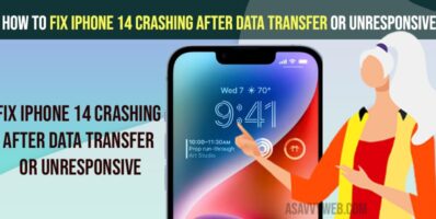 How to Fix iPhone 14 Crashing After Data Transfer or Unresponsive