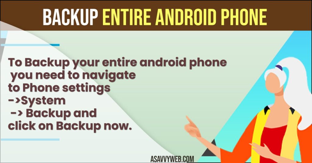 How to Backup Entire Android Phone| Google Drive, Photos and restore and Backup