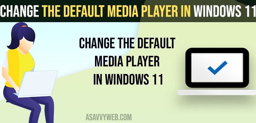 Change the Default Media Player in Windows 11