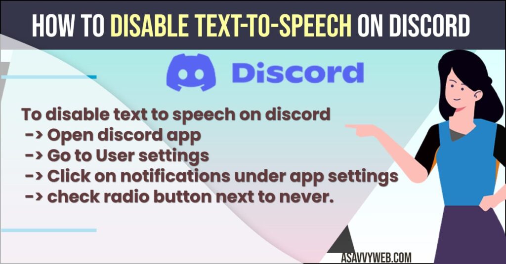 Disable Text-To-Speech on Discord