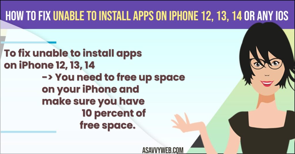 Unable to install apps on iPhone 12, 13, 14 or any iOS