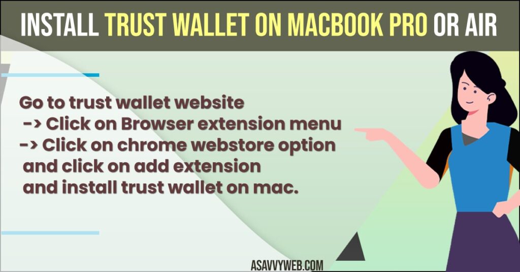 How to Install Trust Wallet on MacBook pro or Air
