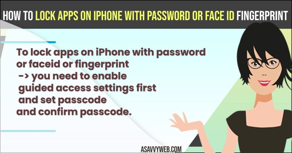 How to Lock Apps on iPhone With Password or Face ID Fingerprint