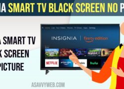 Insignia Smart tv Black Screen No Picture