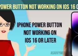 iPhone Power Button Not Working on iOS 16 or Later