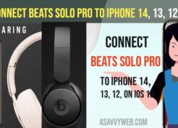 Put beats solo pro in pairing mode by just opening headphones and turn them on and white light will blink this means beats solo pro is in pairing mode.