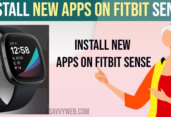 Install New Apps on Fitbit Sense