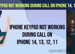 iPhone Keypad Not Working During Call On iPhone 14, 13, 12, 11