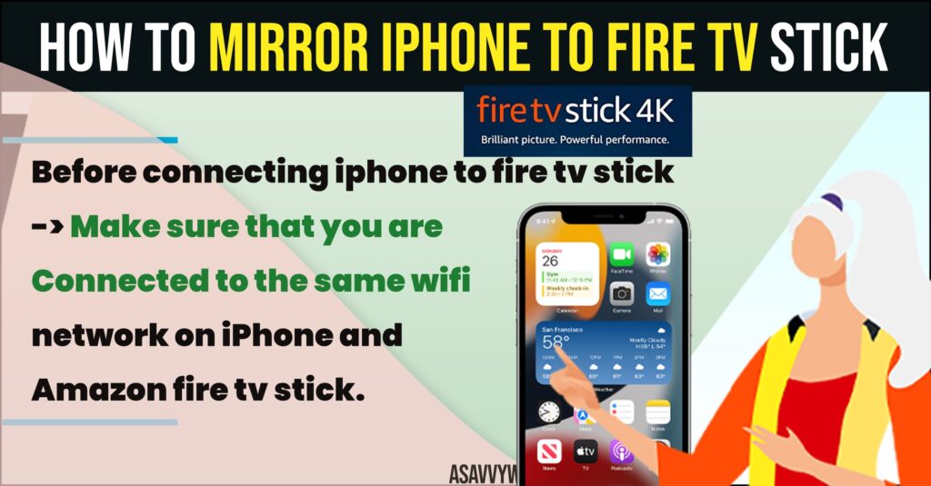 Mirror iPhone to Fire TV Stick